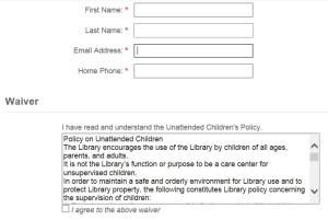 Unattended Childrens Policy Waiver Eventbrite